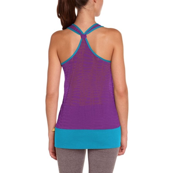 Zumba Wear 📌size M/L purple with blue waistband, Zumba in orange on side - Picture 2 of 11